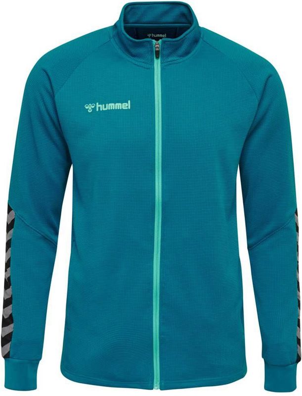 Hummel - Authentic Jas - Polyester - Zwart - Met Ritszakken