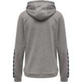 Hummel - Authentic Poly Zip Hoodie - Zwart - Polyester