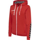 Hummel - hmlAUTHENTIC POLY ZIP HOODIE WOMAN - Sweatshirt - Met Rits