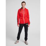 Hummel - hmlAUTHENTIC POLY ZIP HOODIE WOMAN - Sweatshirt - Met Rits