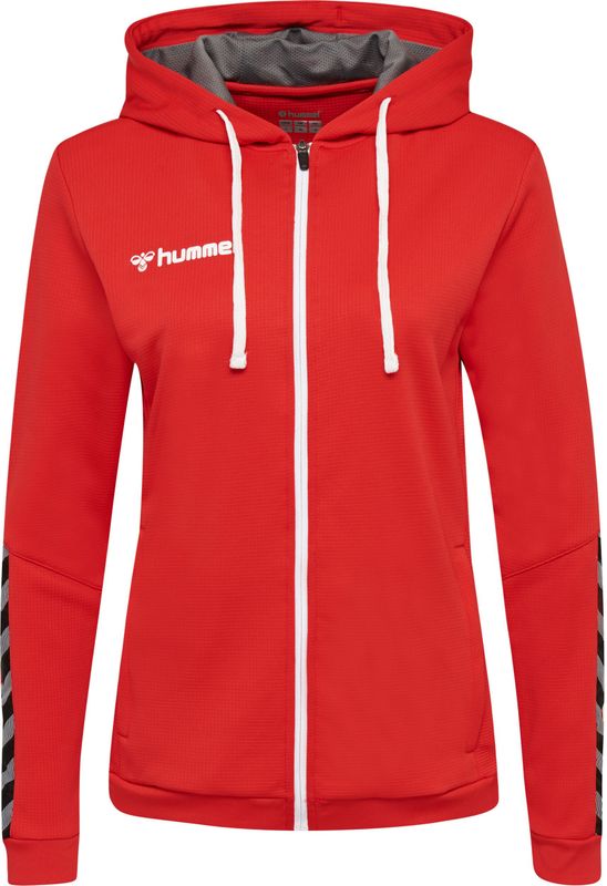 Hummel - hmlAUTHENTIC POLY ZIP HOODIE WOMAN - Sweatshirt - Met Rits