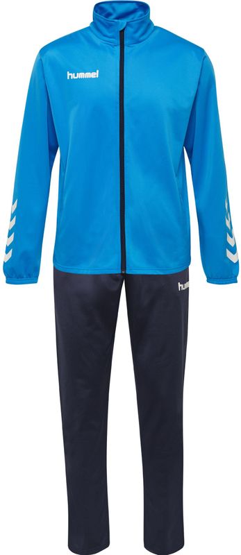Hummel - Promo Set - Trainingspak - Polyester - Met Elastische Tailleband en Ritssluiting