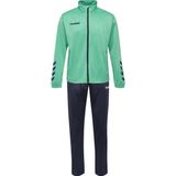 Hummel - Promo - Trainingspak - Polyester - Ritsjack met Opstaande Kraag en Elastische Tailleband