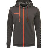 Hummel - hmlAUTHENTIC KIDS POLY ZIP HOODIE - Sweatshirt - Met Rits