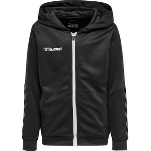Hummel - hmlAUTHENTIC KIDS POLY ZIP HOODIE - Grijs - Gebreid