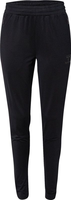 Hummel - Selby Tapered - Joggingbroek - Zwart - Licht Rekbare Polyester Jersey