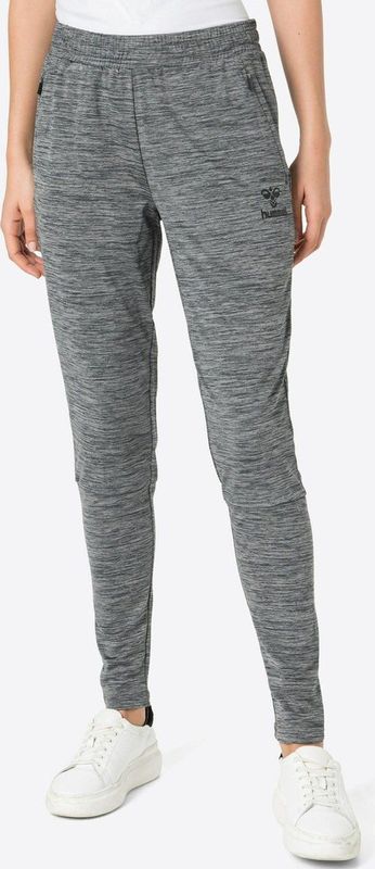 hummel - SELBY TAPERED PANTS - Sportbroek - Zwart - Polyester - Stretchstof