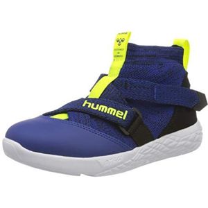 hummel Terrafly Knit Jr, hoge sneakers, uniseks, kinderen, Mazarine Blue 7956