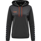 Hummel - hmlAUTHENTIC POLY HOODIE - Hoodie - Polyester - Zwart