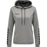 Hummel - Authentic Poly Hoodie - Sweater - Groen - Polyester