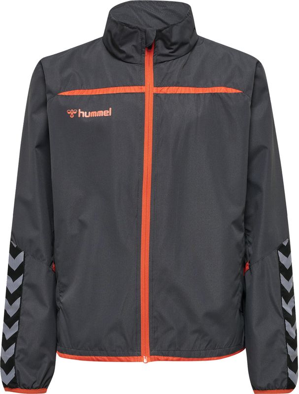 Hummel - Authentic - Trainingsjas - Zwart - Geweven Stof, Fluorvrij Waterafstotend