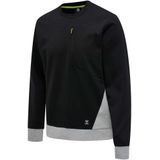 hummel - TROPPER - Sweatshirt - Zwart - Dubbel Gebreid - Ronde Hals