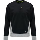 hummel - TROPPER - Sweatshirt - Zwart - Dubbel Gebreid - Ronde Hals
