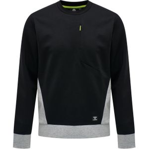 hummel - TROPPER - Sweatshirt - Zwart - Dubbel Gebreid - Ronde Hals