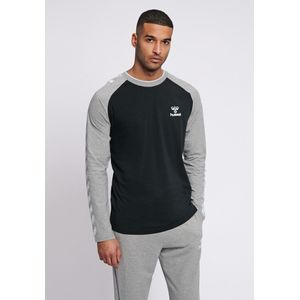 Hummel - hmlmark - T-shirt - Contrasterende Mouwen - Stretchkatoen