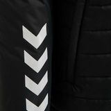 Hummel - hmlPROMO Kids Bench Jas - Zwart - Polyester - Gewatteerd Ontwerp