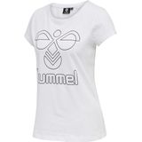 Hummel - hmlsenga - T-shirt - Dames - Katoen - Korte Mouwen