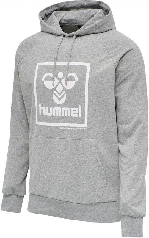 Hummel - hmlSAM Hoodie - Sweater - Fleece - Zwart - Katoen/Polyester