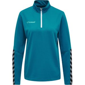 hummel - Authentiek Sweatshirt - Dames - Blauw - Katoen