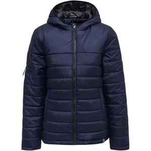 Hummel - hmlNORTH QUILTED HOOD JACKET - Damesjas - Zwart - Ripstop Stof
