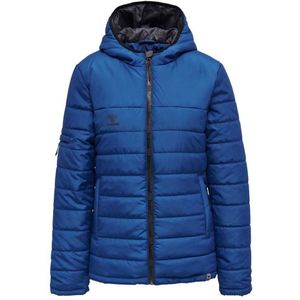 Hummel - hmlNORTH QUILTED HOOD JACKET - Damesjas - Zwart - Ripstop Stof