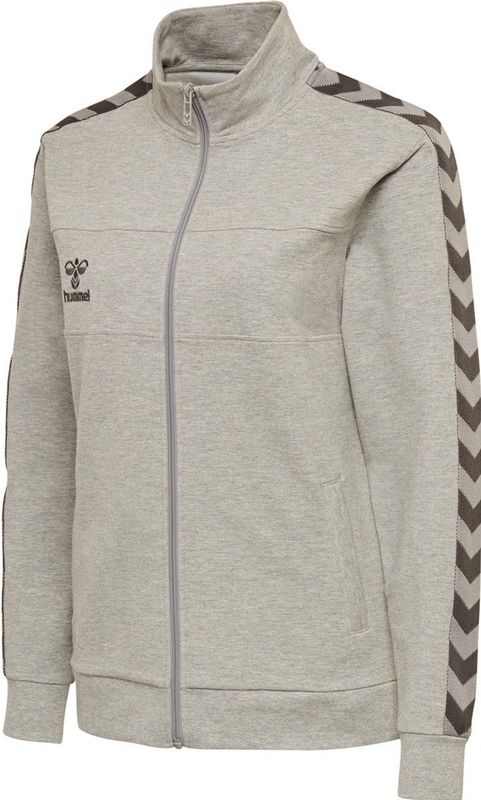 Hummel - Lmove Classic - Dames Sweatshirt - Met Rits - Effen Dubbelbreisel