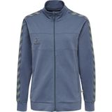 hummel - MOVE CLASSIC ZIP JACKET - Sweatvest - Zwart - Dubbel Gebreid Jersey