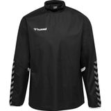 Hummel - Authentic Jas - Windbreaker - Zwart - Geweven Polyester