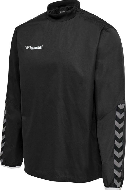 Hummel - Authentic Jas - Windbreaker - Zwart - Geweven Polyester