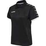 Hummel - Authentic Functional Poloshirt - Korte Mouw - Zwart - Polyester