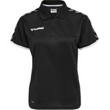 Hummel - Authentic Functional Poloshirt - Korte Mouw - Zwart - Polyester