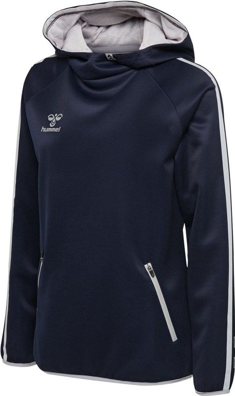 Hummel - hmlCIMA HOODIE WOMAN - Hoodie - Zwart - 100% Polyester
