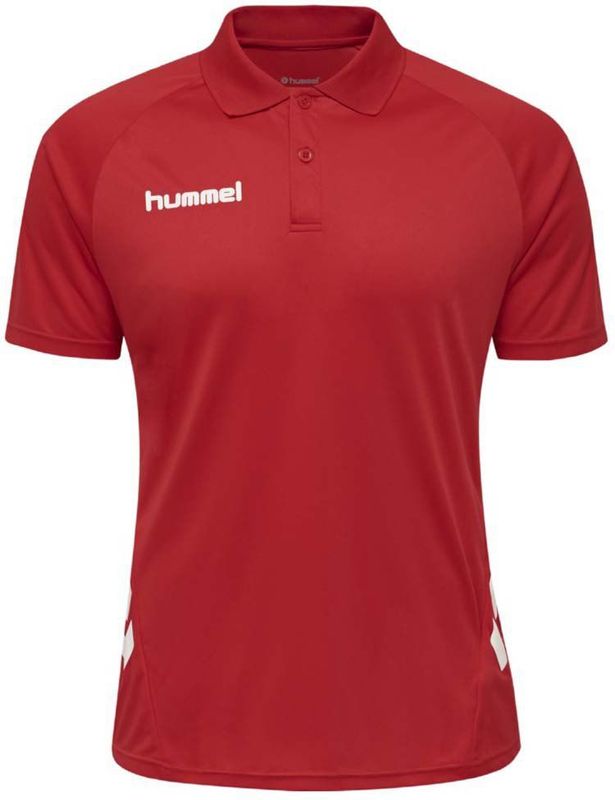 Hummel - Promo Poloshirt - Korte Mouwen - Polyester - Zwart