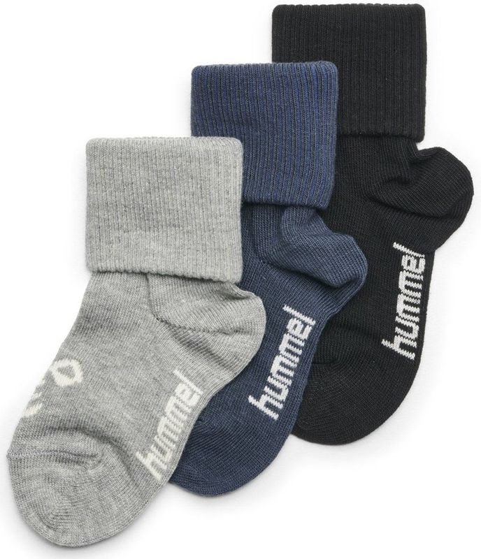 Hummel - Sora - Babysokken - Set van 3 Paar - Katoen en Polyester