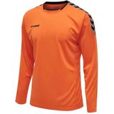 Hummel - Authentic Poly T-shirt - Lange Mouwen - Zwart - Polyester