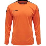 Hummel - Authentic Poly T-shirt - Lange Mouwen - Zwart - Polyester