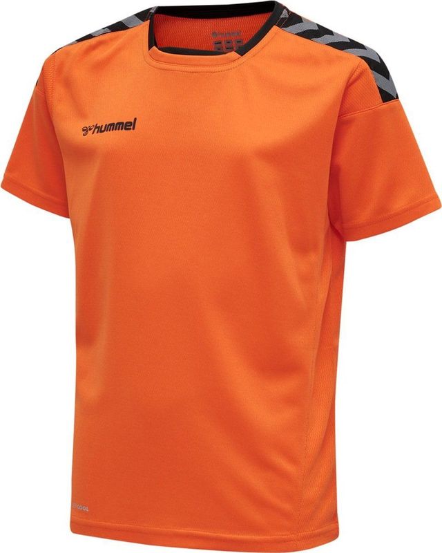 Hummel Kinder Trikot Kurzarm Hmlauthentic Kids Poly Jersey S S Tangerine-116