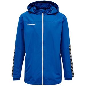 Hummel - Authenctic All-Weather - Kinderjas - Blauw - Geweven Stof - Waterafstotend