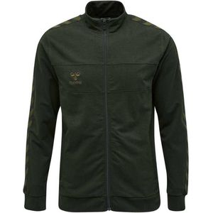 Hummel Move Classic Sweatshirt Met Rits Bruin Man