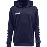 Hummel - hmlPROMO POLY HOODIE - Hoodie - Zwart - Polyester