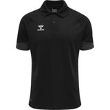 Hummel Lead Functional Korte Mouw Poloshirt Zwart S Man