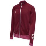 Hummel - Lead Poly Jas - Zwart - Sweatstof - Volledige Ritssluiting