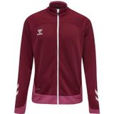 Hummel - Lead Poly Jas - Zwart - Sweatstof - Volledige Ritssluiting