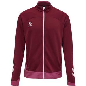 Hummel - Lead Poly Jas - Zwart - Sweatstof - Volledige Ritssluiting