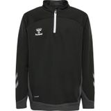 Sweatshirt - Sweatstof - Ritssluiting - Schipperskraag - Lange Mouw - Normale Pasvorm