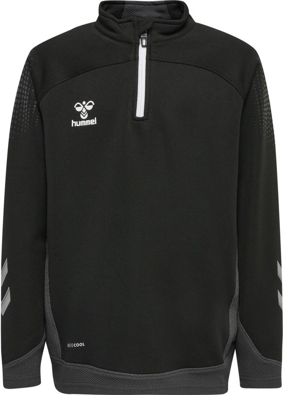 Sweatshirt - Sweatstof - Ritssluiting - Schipperskraag - Lange Mouw - Normale Pasvorm