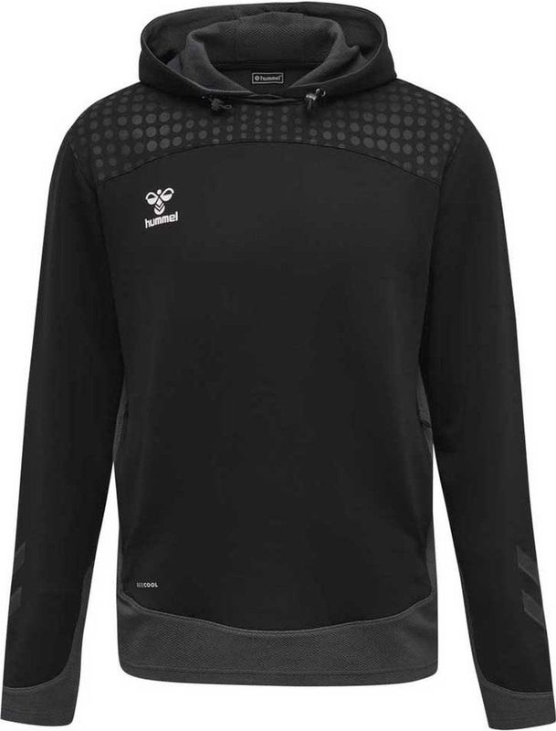 Hummel - Lead Poly Hoodie - Zwart - Polyester