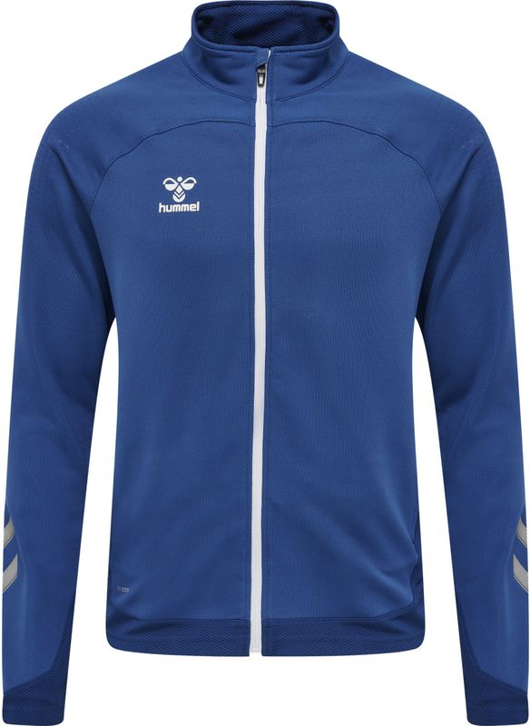 Hummel - Lead Poly Jas - Zwart - Sweatstof - Volledige Ritssluiting