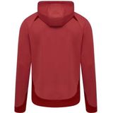 Hummel Lead Poly Hoodie Rood Man