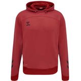 Hummel Lead Poly Hoodie Rood Man